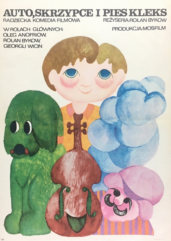 Auto, skrzypce i pies Kleks, Car, Violin and Blot the Dog, Bodnar Hanna Auto, skrzypce i pies Kleks, Car, Violin and Blot the Dog, Bodnar Hanna