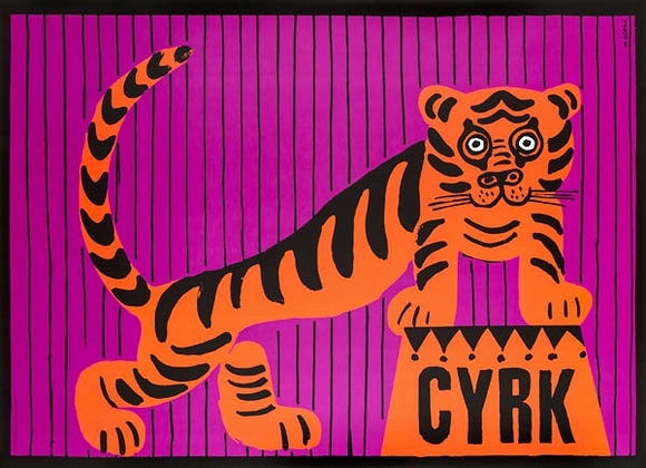 Cyrk, Tygrys, Circus, Tiger in Pink, Gorka Wiktor