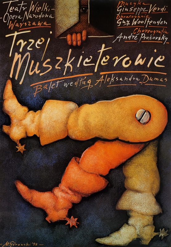 Trzej Muszkieterowie, Three Musketeers, Gorowski Mieczyslaw