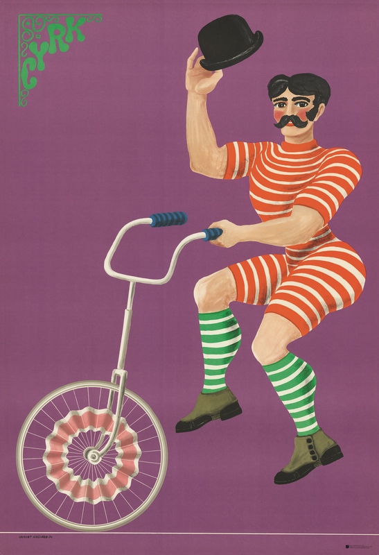 Cyrk - Cyklista, Cyrk - Cyclist, Hilscher Hubert Cyrk - Cyklista, Cyrk - Cyclist, Hilscher Hubert