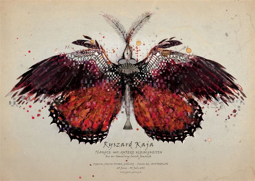 Ryszard Kaja Posters, Odds and Sods - Red Butterfly — Ryszard Kaja
