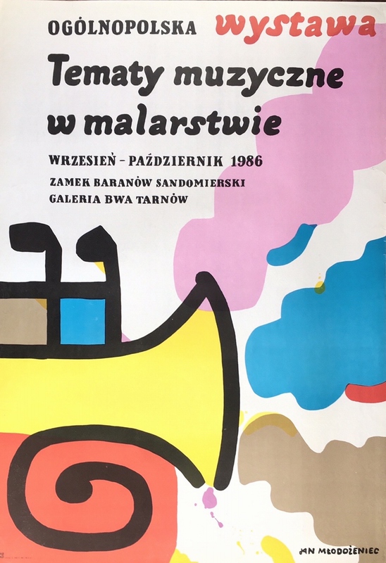 Tematy muzyczne w malarstwie, Musical themes in paintings, Mlodozeniec Jan