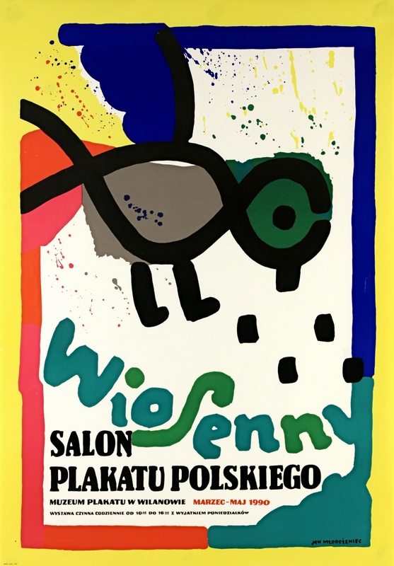 Wiosenny salon plakatu, Spring Poster Salon, Mlodozeniec Jan