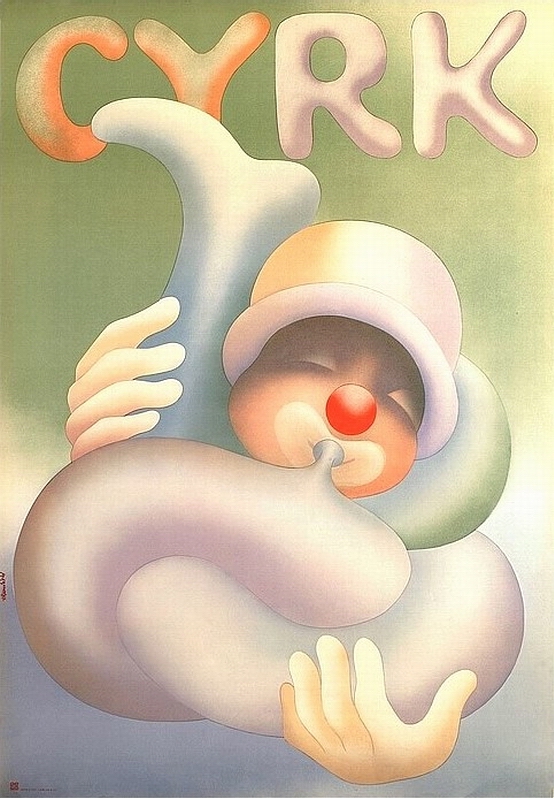 Cyrk Klown z tubą, Circus Clown with a Tuba, Ruminski Tomasz Cyrk Klown z tubą, Circus Clown with a Tuba, Ruminski Tomasz