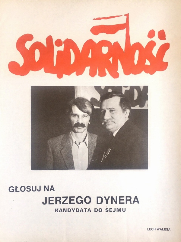 Solidarnosc. Glosuj na Jerzego Dynera, Solidarity. Vote for Jerzy Dyner, unk