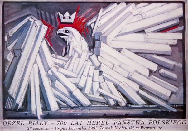 Orzel Bialy - 700 Lat Herbu Panstwa Polskiego, White Eagle - 700 Years of The Polish National Symbol, Starowieyski Franciszek