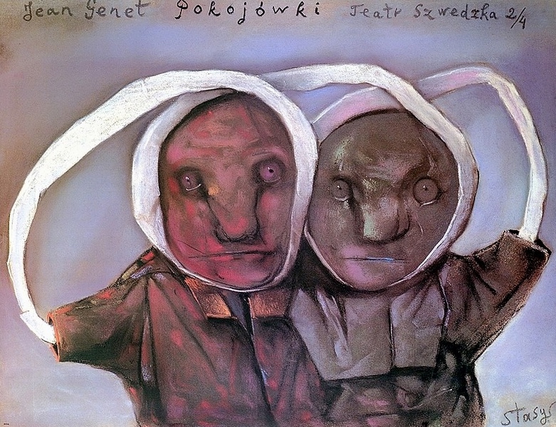 Pokojówki, The Maids, Eidrigevicius Stasys Pokojówki, The Maids, Eidrigevicius Stasys