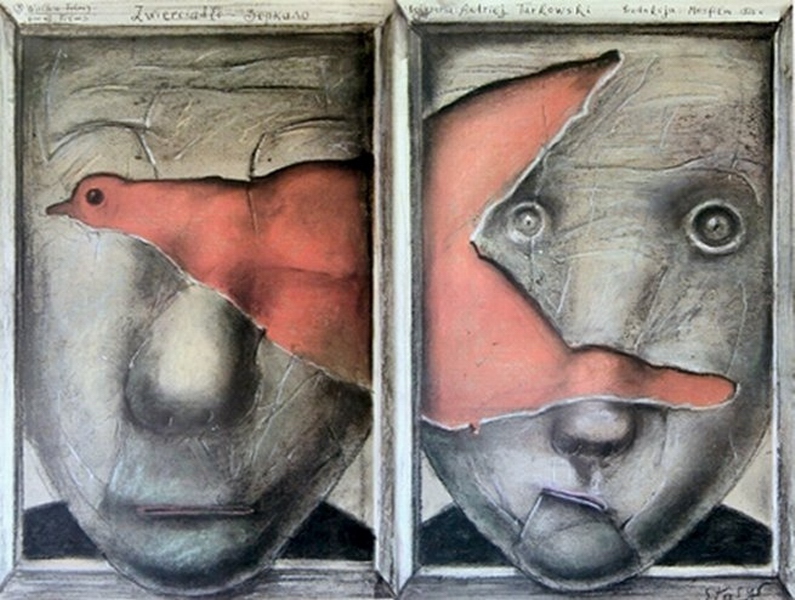 Zwierciadło, The Mirror, Eidrigevicius Stasys